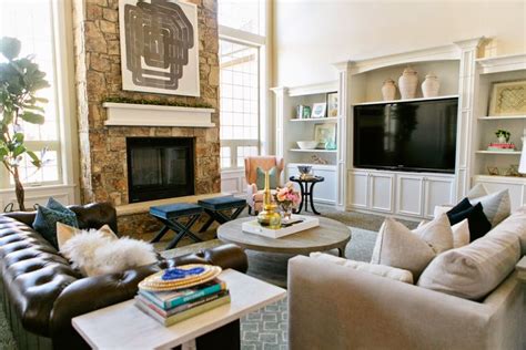 Living Room Layout With Fireplace And Tv On Different Walls — House