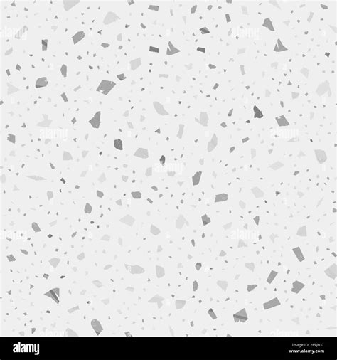 Terrazzo Seamless Pattern Black And White Classic Flooring Texture