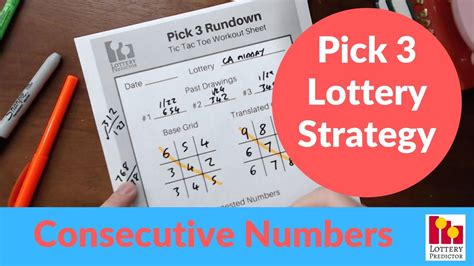 Hot Pick 3 Lottery Rundown - California February 2019 - Consecutive Tic