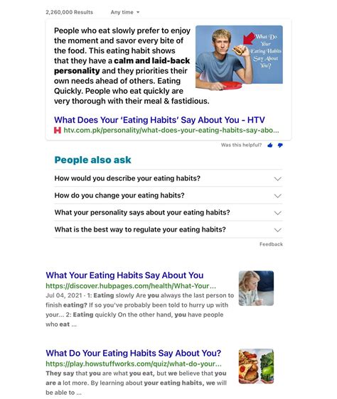 Searchqwhat20your20eating20habits20say