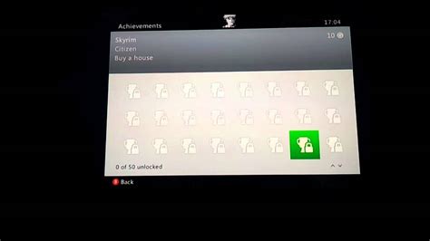 Skyrim Live All Achievements For Xbox 360 Youtube