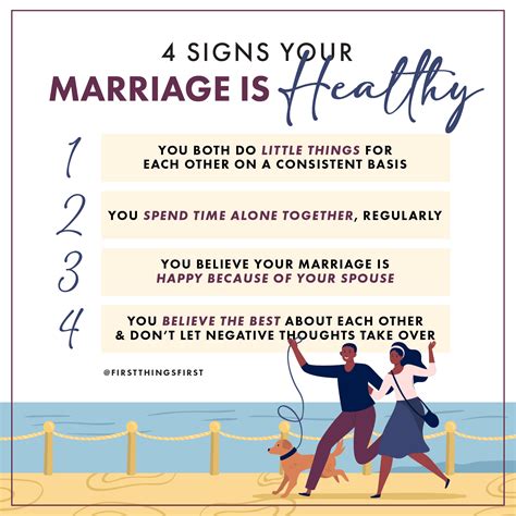 4 Signs Your Marriage Is Healthy - First Things First