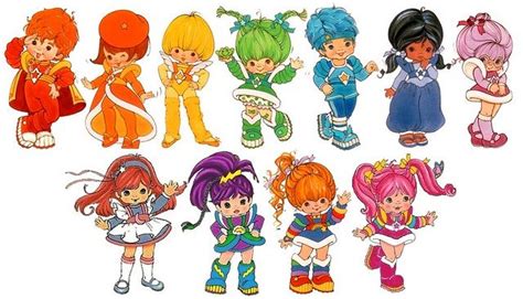 Rainbow Brite And Friends Rainbow Brite Rainbow Brite Characters