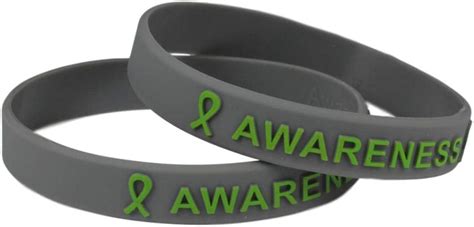 Amazon Com Mental Health Awareness Silicone Bracelet Pack Clothing Shoes Jewelry