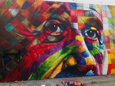 Street Art Grafitti Eduardo Kobra Street Art Street Art Graffiti Art