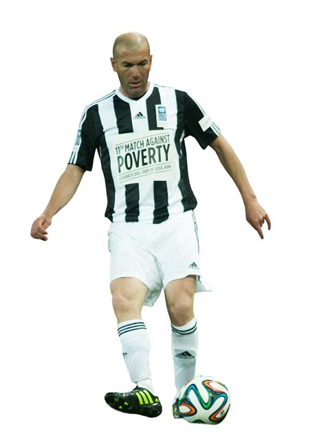 Blessed with natural talent for this sport, the zidane, of algerian origin, was raised in marseille. Zinedine Zidane football render - 46383 - FootyRenders