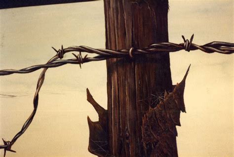 Barbed Wire Painting At Explore Collection Of