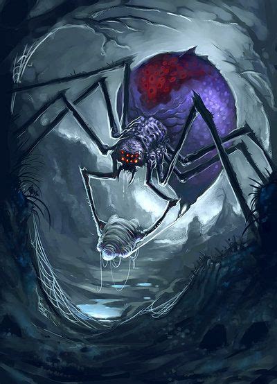 Giant Spider By Scottpurdy On Deviantart Spider Art Spider Drawing