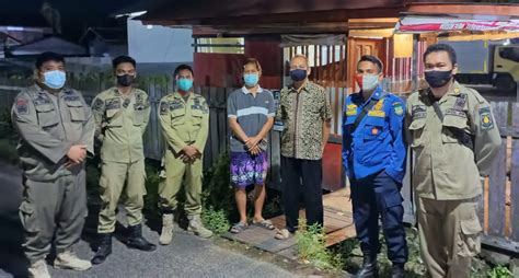 Satpol Pp Dan Damkar Sambangi Bpk Dan Petugas Keamanan Lingkungan