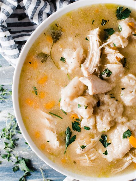 This instant pot chicken and dumplings recipe with a caribbean twist is super easy to prepare with minimal effort and everyday ingredients. Instant Pot Chicken and Dumplings Soup - Dad With A Pan