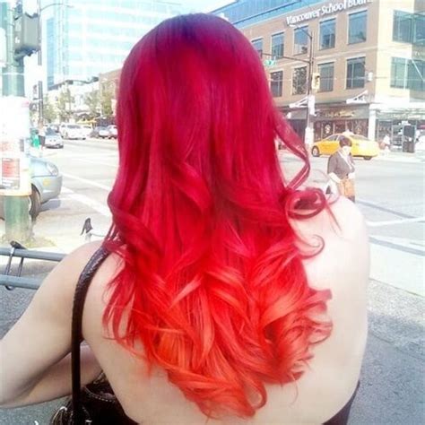 Reveal Your Fiery Nature With These 50 Red Ombre Hair