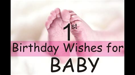 Wish your first birthday in a way that this wishes remembers forever with funny quote, or loving message. First Birthday Messages & Wishes For Baby, Happy 1st ...