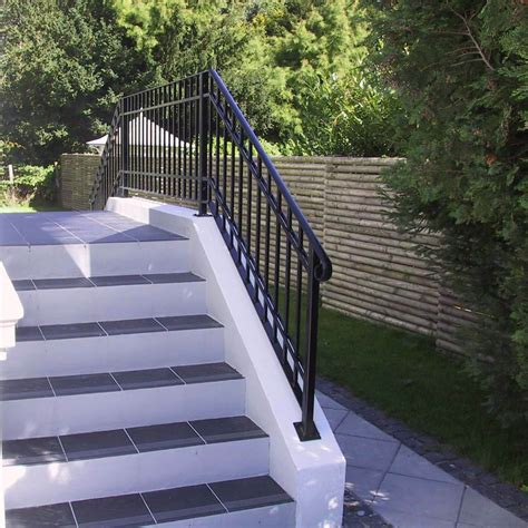Metal Handrails For Steps Outdoor Iron Hand Rails Ironcraft