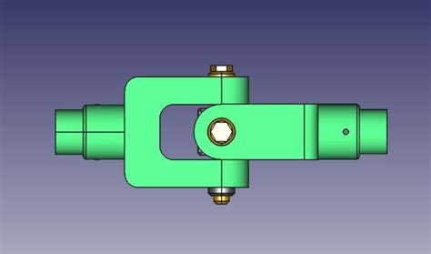 Universal Joint Cad Model Download Free 3d Model By Aungkaungmyat