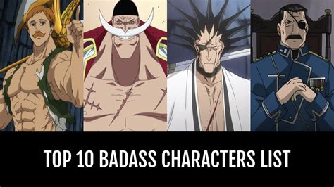 Top 10 Badass Characters By Tyrannotim Anime Planet