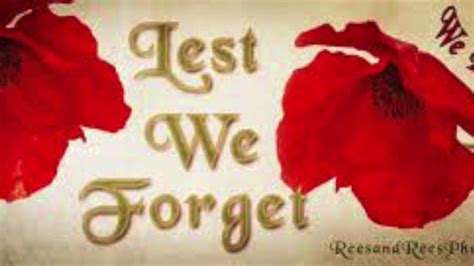 Remembrance Day Video Youtube