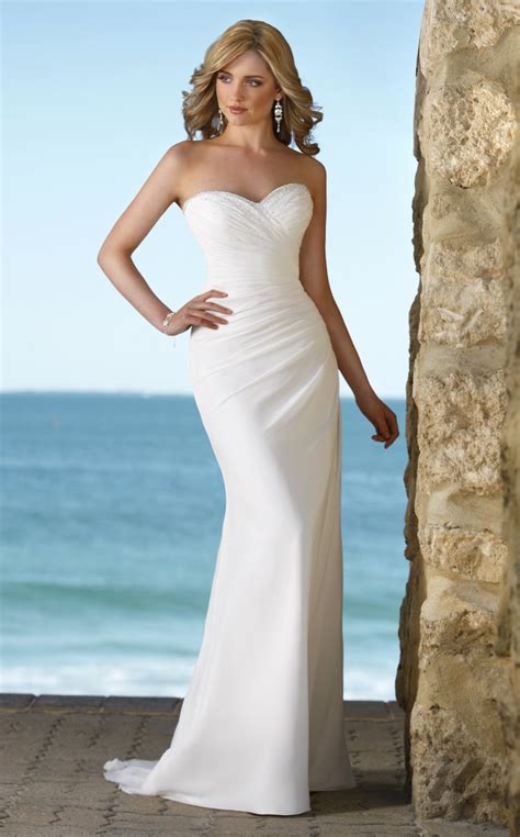 We love all of these dresses. Elegant beach wedding dresses - All women dresses