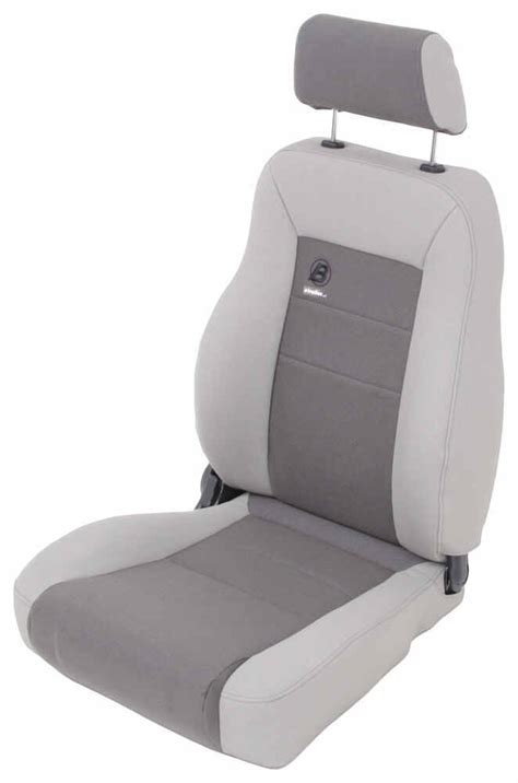 Bestop Trailmax Ii Pro Fabric Front Passenger Seat Charcoal Bestop