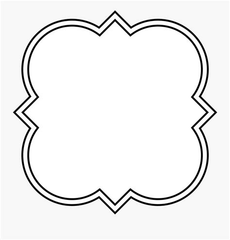 The Fancy Invisible Quatrefoil Shape Free Transparent Clipart