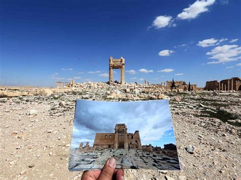 Palmyra Photographers Powerful Before And After Photos Show Citys