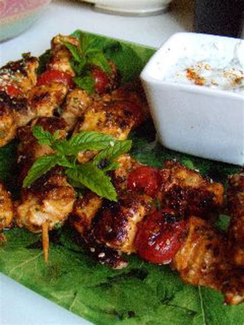 Recette de Brochettes de dinde marinée aux épices