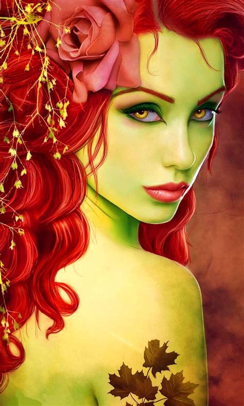 X Px P Free Download Poison Ivy Dc Comics Supervillainess Hd Phone Wallpaper