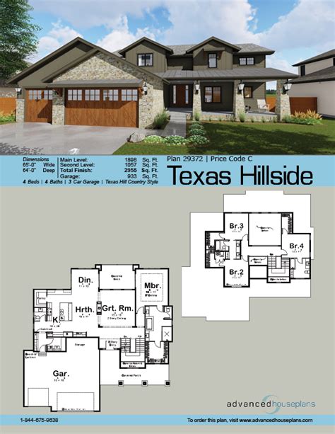15 Story Craftsman Plan Texas Hillside Tuscan House Plans House