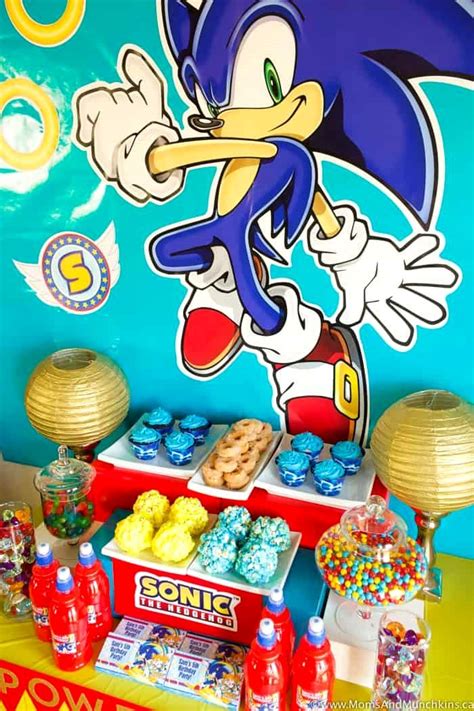 Sonic The Hedgehog Party Ideas Moms Munchkins Sonic Valentines Day Box