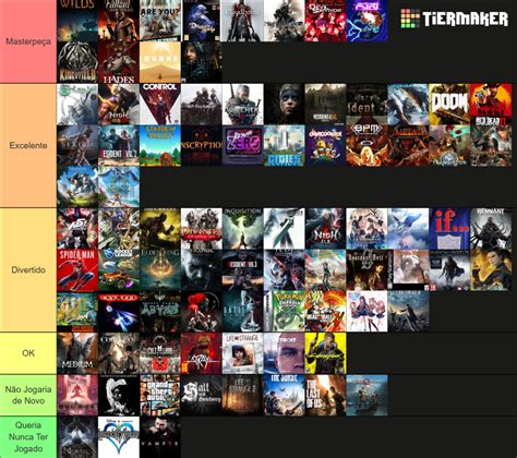 Melhores Games Ltimos Anos Tier List Community Rankings Tiermaker