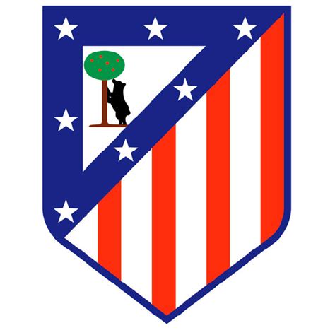 Atletico madrid claim a big victory over juventus in the champions league last 16 first leg thanks to real madrid are the only side to knock atletico madrid out of the champions league knockout. Wandtattoo Atlético de Madrid wappen Farbe | WebWandtattoo.com