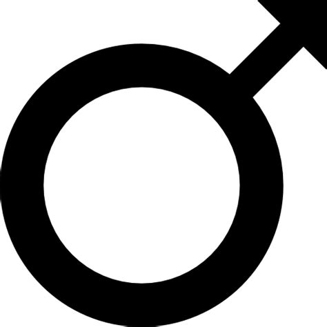 Masculine Basic Straight Filled Icon