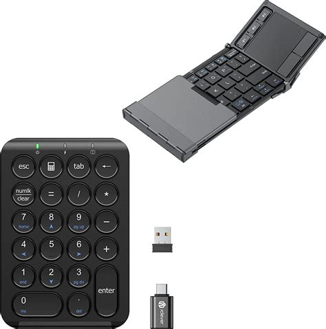 Iclever Bluetooth Keyboard Bk08 Folding Keyboard With