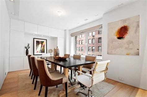 A variety of colors, patterns, and textures were used to add depth and interest to each space and. Modern interior design of a duplex apartment in New York