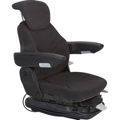 Original Grammer Multi-Adjust Air Suspension Tractor Seat – Black