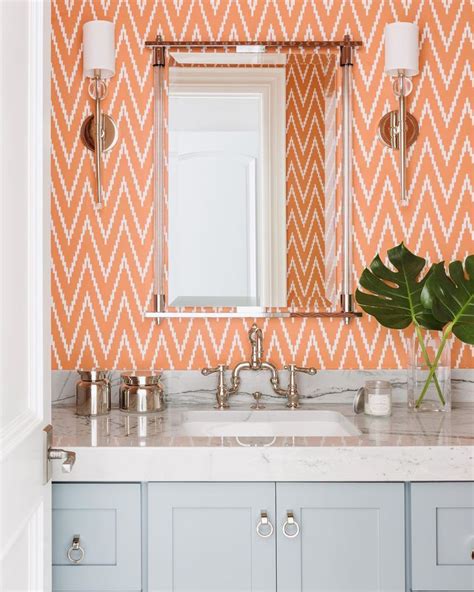12 Ways To Use Orange In A Bathroom
