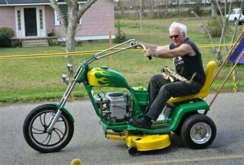 Strange And Funny Lawn Mowers Yeah Motor