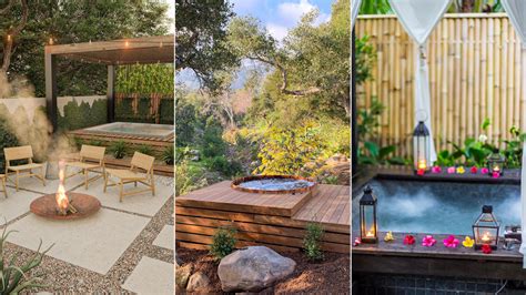 Backyard Hot Tub Ideas 11 Smart Ways To Install A Spa In Your Outdoor Space