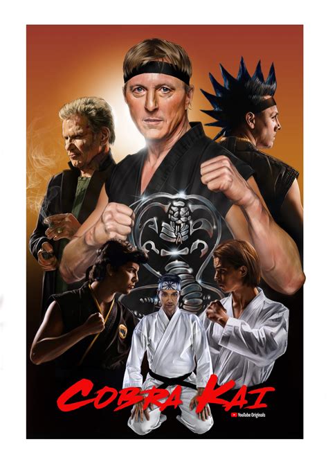 After moving from youtube to netflix, 'cobra kai' returns for a third season featuring some familiar faces from the 'karate kid' film franchise, offering a. Cobra Kai - PosterSpy