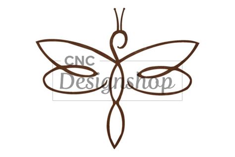 Dragonfly Dxf File For Cnc
