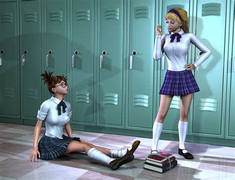 Nerd And Preppie Schoolgirls For A V D Models And D Software By