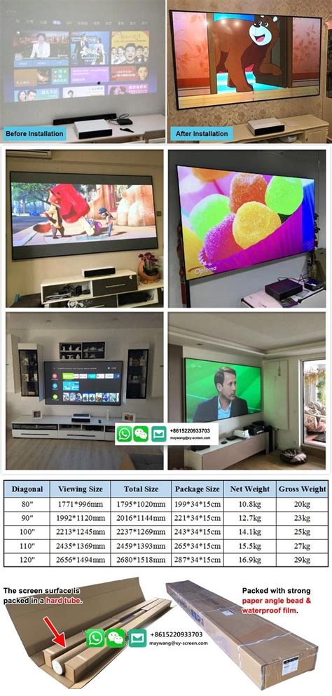 Xy Best 4k Solution Ust Alr Screen Zhk100b Pet Crystal Ust Projector