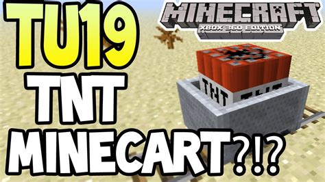 Minecraft Xbox 360ps3 Tu19 Update Minecart With Tnt