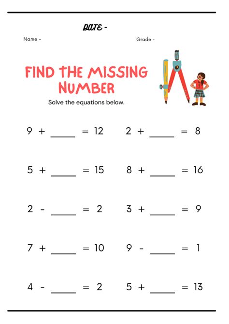 Create Math Worksheets For