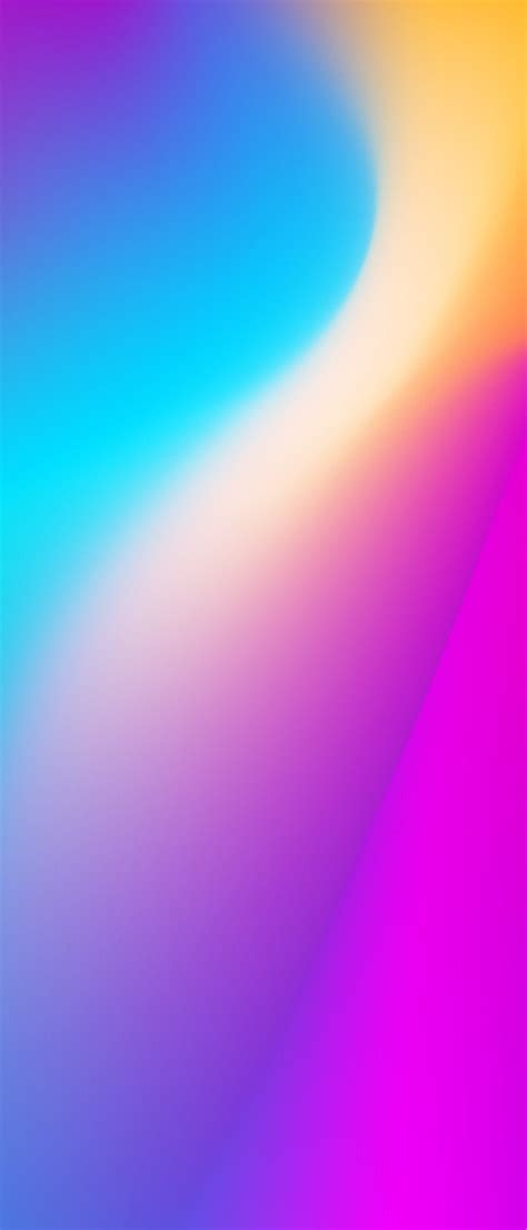 青・ピンク・黄色の綺麗なグラデーション Xperia 10 III Androidスマホ壁紙・待ち受け | スマラン!
