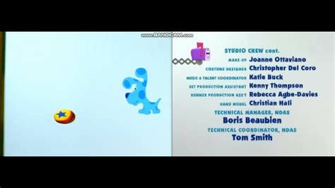 Blues Clues Credits Colleen Ford Credits Remix Blue S Clues Credits