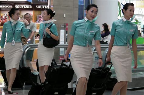 Korean Airlines Stewardess