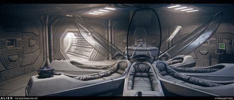 The Dork Review Robs Room Aliens Nostromo Spaceship Interior By Ian