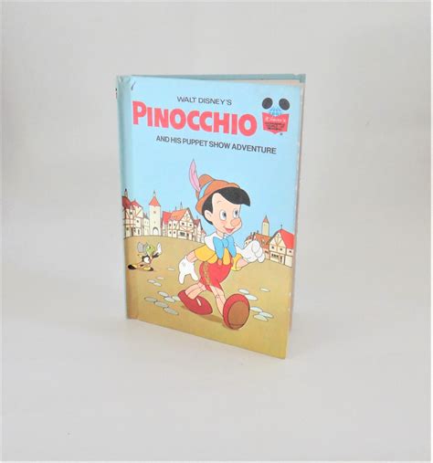 Vintage Disney Pinocchio Hardcover Book 1973 Pinocho Vintage Etsy