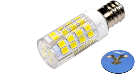 Hqrp E12 220v Led Light Bulb Cool White For Brother 634d 934d Ls