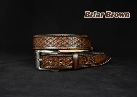 Personalized Leather Belt Tooled Leather Belts Western Belt Etsy